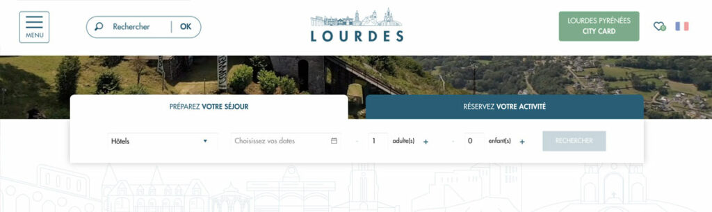 how many visit lourdes