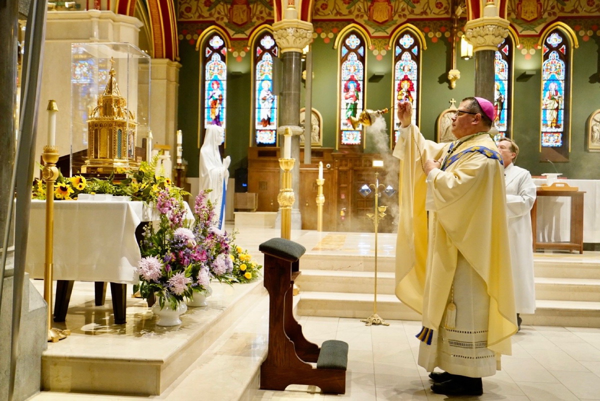 The reliquary of Saint Bernadette
