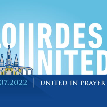 Lourdes United «in prayer with Bernadette»