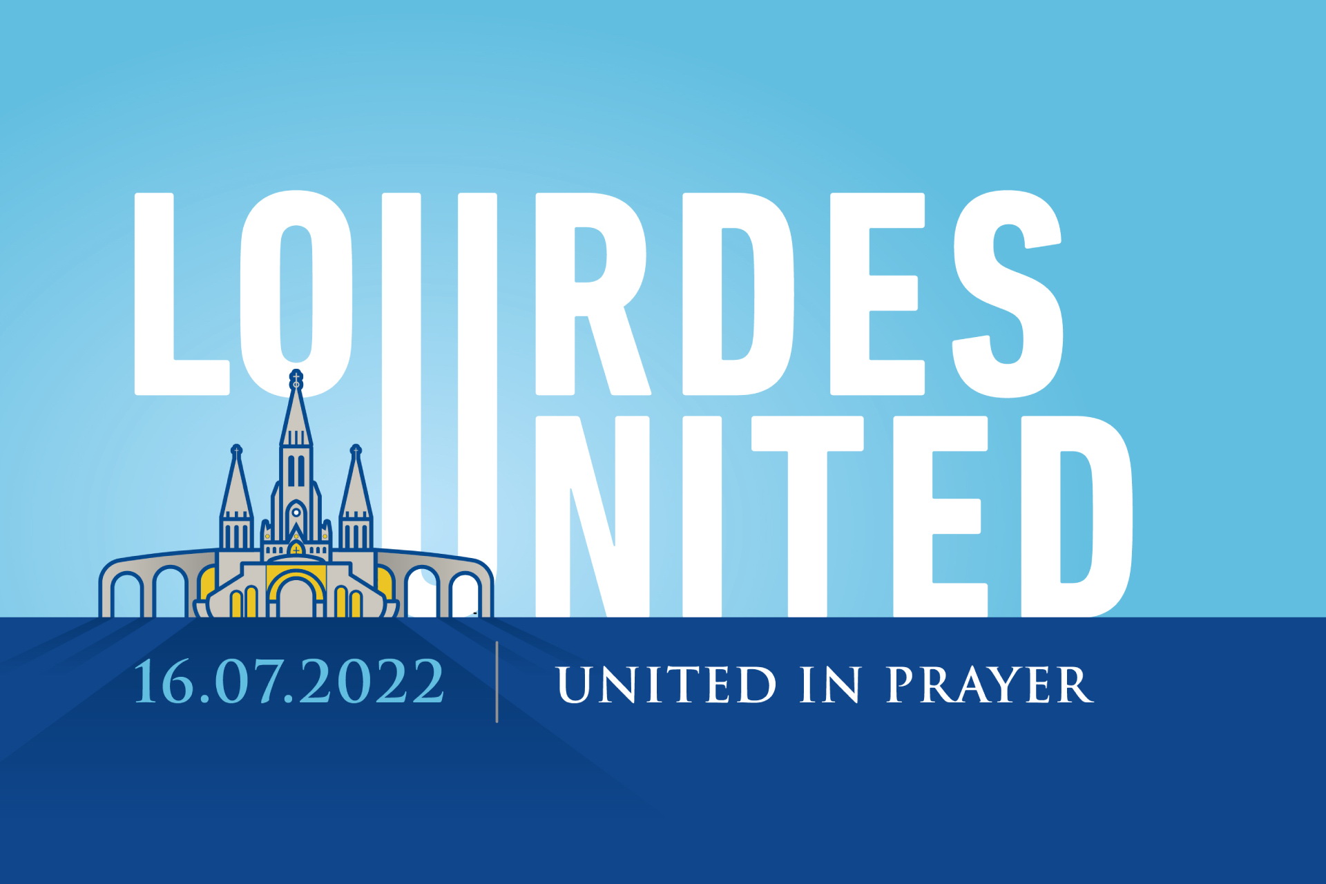 Lourdes United « in prayer with Bernadette »