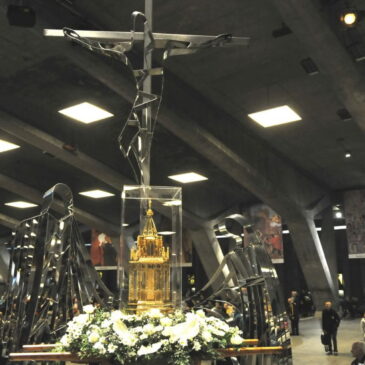The relics of Saint Bernadette are heading off to other English-speaking countries