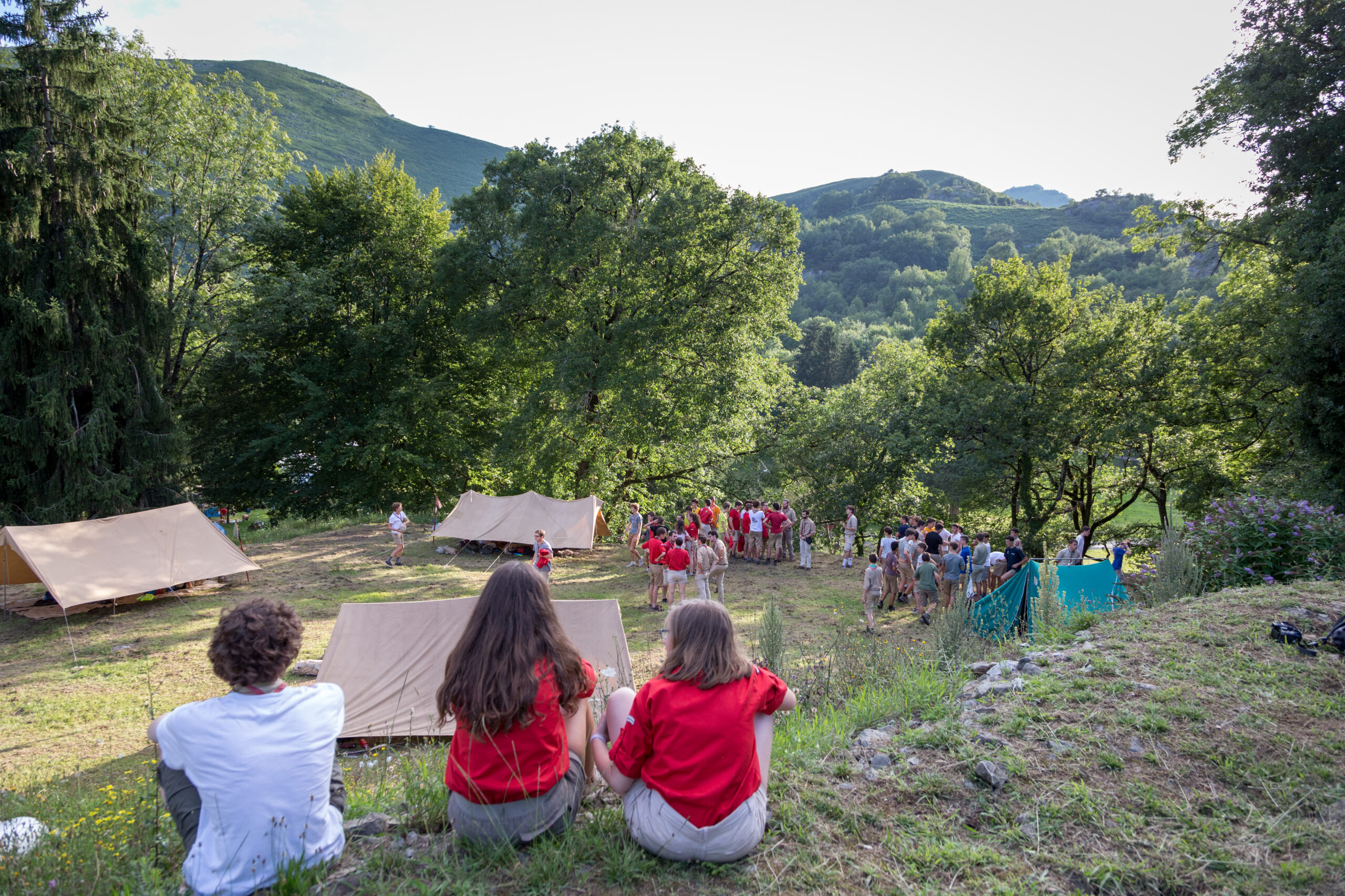 Scouts à Lourdes