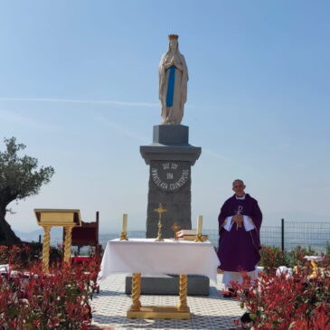 Peregrinación de las reliquias de santa Bernardita a Albacete y Castellón