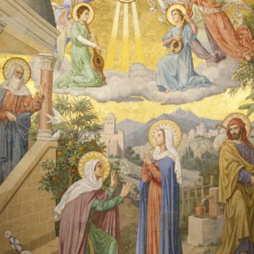 The Sanctuary of Our Lady of Lourdes prays for unborn children