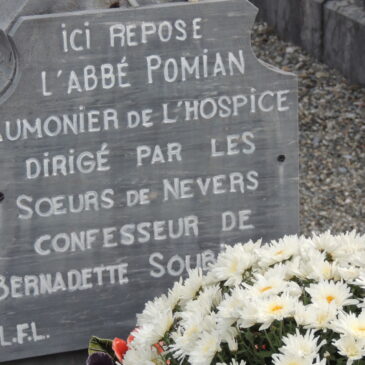 Hommage à l’abbé Pomian, confesseur de Bernadette