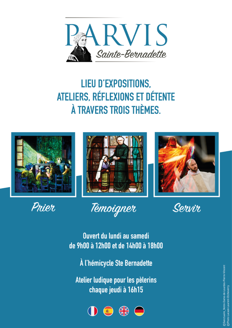 Affiche Parvis Sainte Bernadette