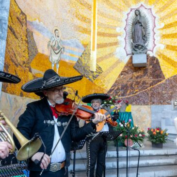 Célébration de Notre-Dame de Guadalupe à Lourdes