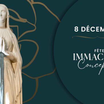 8 décembre – Solennité de l’Immaculée Conception à Lourdes