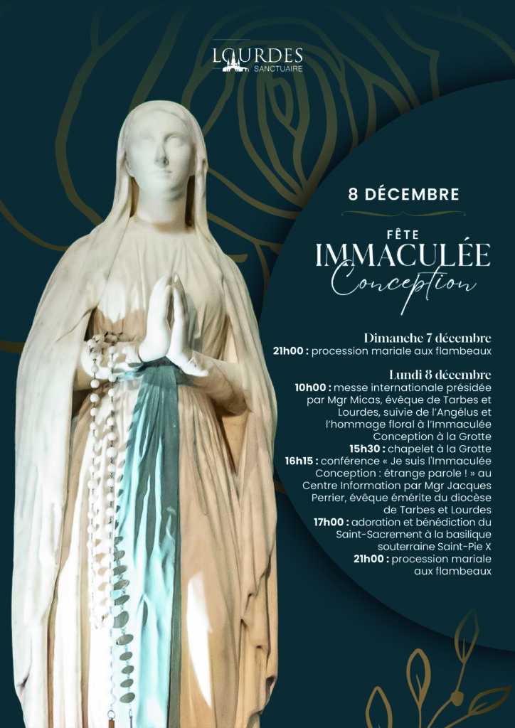 Programme de la fête du 8 décembre 2025